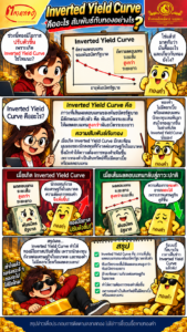 การ์ตูนอธิบาย Inverted Yield Curve คืออะไร และความสัมพันธ์กับราคาทองคำ
